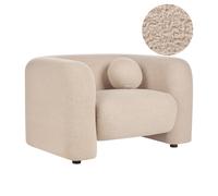 Armchair LEIREN Boucle Beige