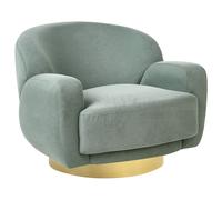 Armchair LEJRE Fabric Light Green
