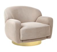 Armchair LEJRE Fabric Taupe
