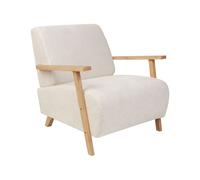 Armchair LESJA Fabric Light Beige