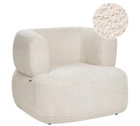 Armchair LOHJA Chenille Light Beige