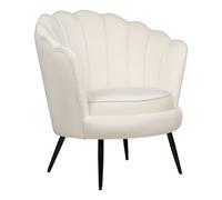 Armchair LOVIKKA Velvet Off-White