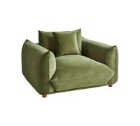 Armchair LUVOS Velvet Green