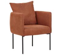 Armchair MALMOS Fabric Golden Brown
