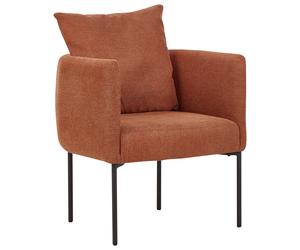 Armchair MALMOS Fabric Golden Brown
