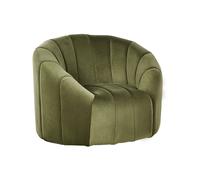 Armchair MALUNG Velvet Dark Green