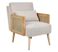 Armchair ORUM Fabric Light Beige