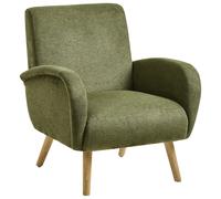 Armchair PLASSEN Fabric Green