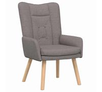 Armchair Sherpa Fabric Indoor Living Room Chair Bedroom Office Seating vidaXL