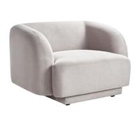 Armchair SKJANES Fabric Light Grey