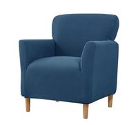 Armchair Slipcover with Easy Installation for Any, Royal Blue | Polyester Armchair Protector with Machine Washable Designing for Living Room or Bedroom Small Space Decoration