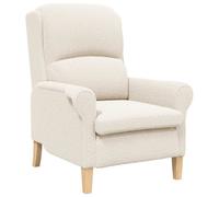 Armchair Soft Sherpa Fabric Modern Indoor Seating Contemporary Chair vidaXL