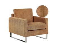 Armchair VIND Corduroy Light Brown