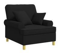 Armchair with Cushions Fabric Living Room Chair Bedroom Armchair vidaXL