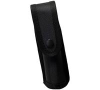 Armed Flashlight Holster, Long-Lasting Nylon Woven Flashlight Holster for Duty Belt, Secure Top Closure, Versatile Everyday Carry Nylon, Lightweight Design for Security, Police, Outdoors