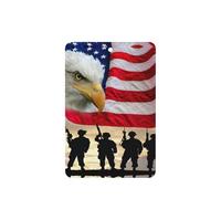 Armed Forces Day American Printing Fashion Car Air Freshener Cards 10 Pcs Car Scented Hanging Sheets