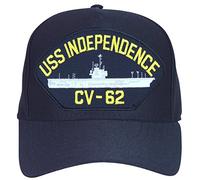 Armed Forces Depot USS Independence CV-62 Baseball Cap, Navy Blue