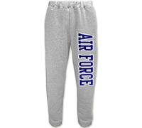 Armed Forces Gear Air Force Block Sweatpants (Grey), Grey, XL