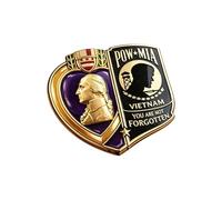 Armed Service Recognition Pin Vietnam War Veterans Memorial Badge Commemorative Jewelry Veterans Appreciation Badge Commemorative Jewelry