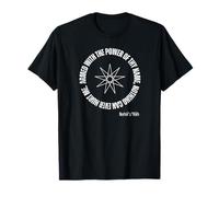 Armed with The Power of Thy Name Baha'I Nine Pointed Star T-Shirt