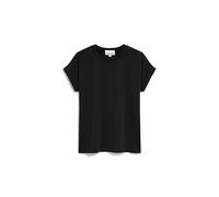 ARMEDANGELS IDAARA Women's Organic Cotton T-Shirt Loose Fit, black, L