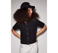 Armedangels - Pasciaas Crochet Black - Cardigan - black - S - 100% Organic Cotton S