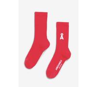 Armedangels - Saamus Bold Mars Red - Socks - red - M/L - 78% Cotton, 20% Polyamide, 2% Elastane M/L