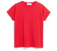 ARMEDANGELS - Women's Idaa Logo - T-shirt size M, red