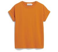 ARMEDANGELS - Women's Idaa Logo - T-shirt size S, orange