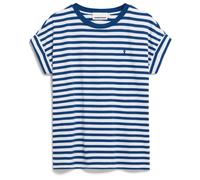ARMEDANGELS - Women's Idaara Stripes - T-shirt size L, blue