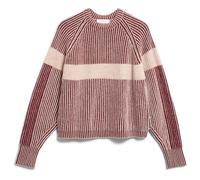 ARMEDANGELS - Women's Rib Artwork Knit Sweater - Jumper size L, brown/pink