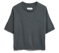 ARMEDANGELS - Women's S Sl Linen Blend Knit Sweater - T-shirt size XS, blue/grey
