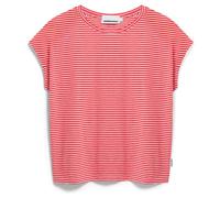 ARMEDANGELS - Women's Slub Jersey Stripe - T-shirt size L, pink