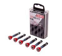 Armeg 6 Piece PZ2 Magnetic Collar Screwdriver Bits