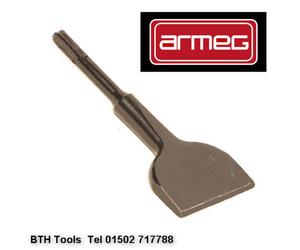 ARMEG SDS Plus 80mm/3in Electrical Backing Box Sinker Chisel, SDS+ EBSBSCHM