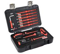 Armeg SDSBSET001FL Fully Loaded VDE Adjustable Torque Screwdriver Set - Black/Red (13-Piece)