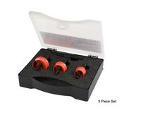 Armeg Ssh3Pcset 3 Piece Sheet Steel Holesaw Set