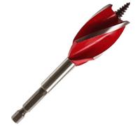 Armeg WWBST22 22 mm Stubby Wood Beaver Drill Bit - Red/Grey
