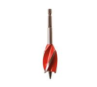 Armeg WWBST25 25 mm Stubby Woodbeaver Drill Bit - Red/Grey