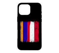 Armenia Austria Flag | Armenian Austrian Roots Case for iPhone 16 Pro Max