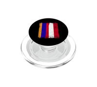 Armenia Austria Flag | Armenian Austrian Roots PopSockets PopGrip for MagSafe