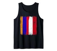 Armenia Austria Flag | Armenian Austrian Roots Tank Top