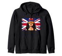 Armenia Britain Flags Women Roots British Armenian Heritage Zip Hoodie