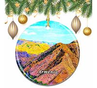 Armenia Christmas Xmas Tree Ornament Decoration Wedding Hanging Pendant Decor City Travel Souvenir Collection