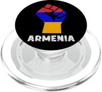 Armenia Flag Power Armenian Pride Hand Fist Armenian Roots PopSockets PopGrip for MagSafe