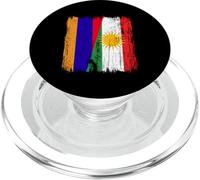 Armenia Kurdistan Half Flag Armenian Kurdish Heritage Jersey PopSockets PopGrip for MagSafe