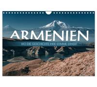 Armenia - Where history raises its voice UK-Version (Wall Calendar 2026 DIN A4 Landscape), CALVENDO 12 Month Wall Calendar