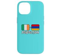 Armenian And Irish Perfection Mix DNA Flag Heritage Case for iPhone 14