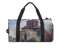 Armenian Church Gym Bag Sport Gym Tote Bag Lightweight Duffle Bag Carry On Weekender Bags for Women Men, white, One Size