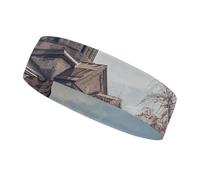 Armenian Church Sweatbands Wicking and Moisture-Wicking Function Running Headband Cotton Polyester Fiber Sweat Band for Tennis Basketball Running Gym Working Out